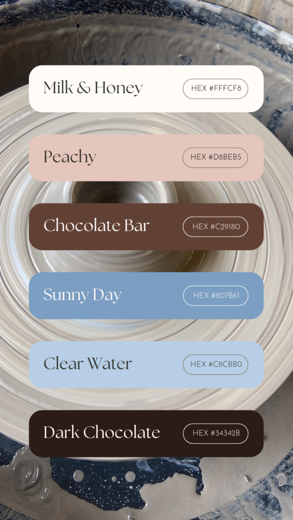 natural earthy color palette