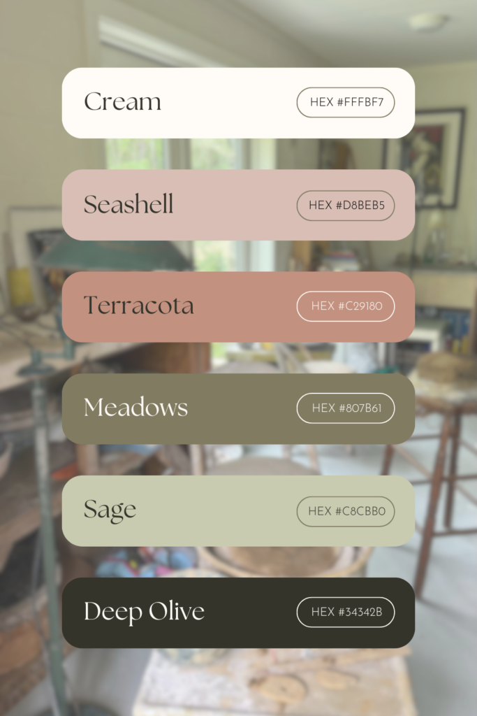 natural earthy color palette